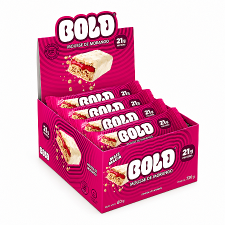 Barra de Proteina 60g (Cx 12 Un) - Bold