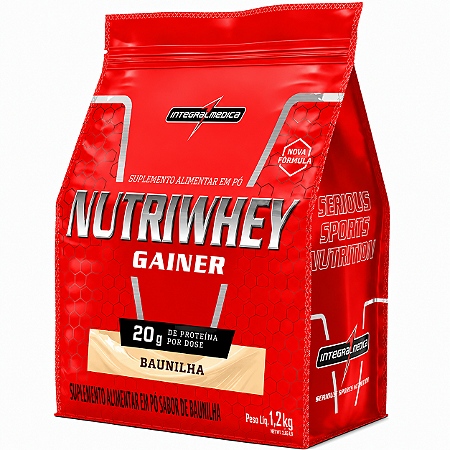 Nutri Whey Protein 1,2 kg Refil - Integralmedica