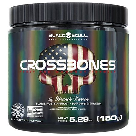 Crossbones - Black Skull