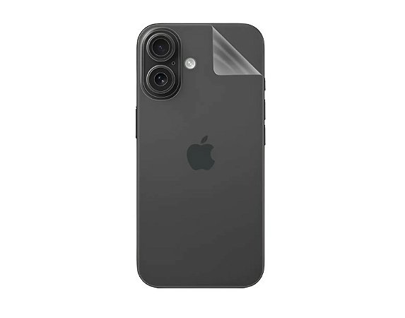 Adesivo Transparente Compativel Com iPhone 16 Plus