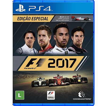 Jogo Fórmula 1 2017 F1 2017 - PS4