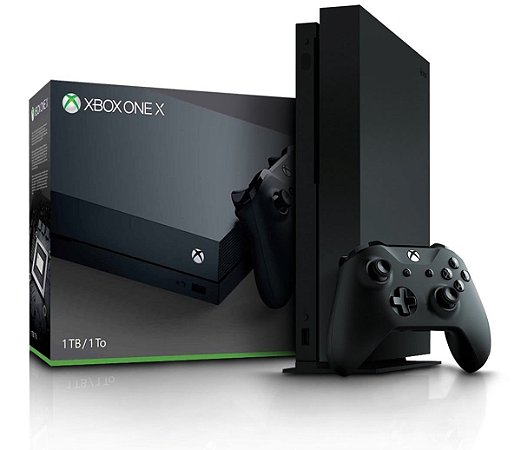 Console Xbox One X 1 Tera - 4k - Seminovo - Microsoft