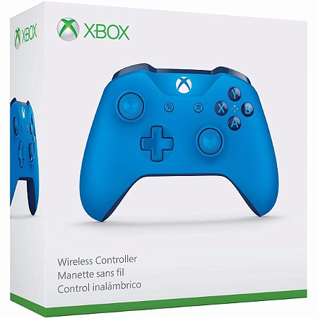 Controle Xbox One S Azul - Microsoft - ZEUS GAMES - A única loja Gamer de  BH!