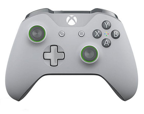 Controle Xbox One S Grooby Cinza Verde - Microsoft - ZEUS GAMES - A única  loja Gamer de BH!