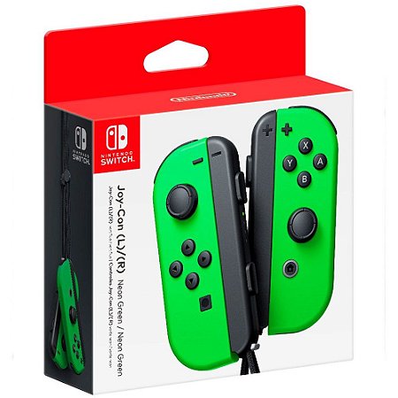 Controle Joy Con Nintendo Switch Par Verde - Switch