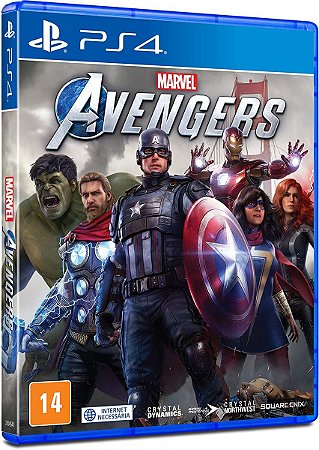 Jogo Marvel Avengers (Seminovo) - PS4
