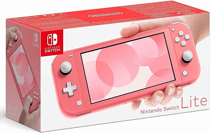Console Nintendo Switch Lite Coral - Switch