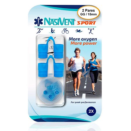 Dilatador Nasal Nasivent® Sport (azul) - Tamanho GG (XL)