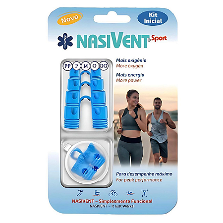 Dilatador Nasal Nasivent® Sport (azul) - Mais Energia
