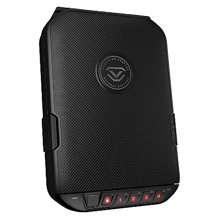 Vaultek LifePod 2.0  com Biometria - Cofre Eletrônico de Viagem, Resistente a Água - Preto Black