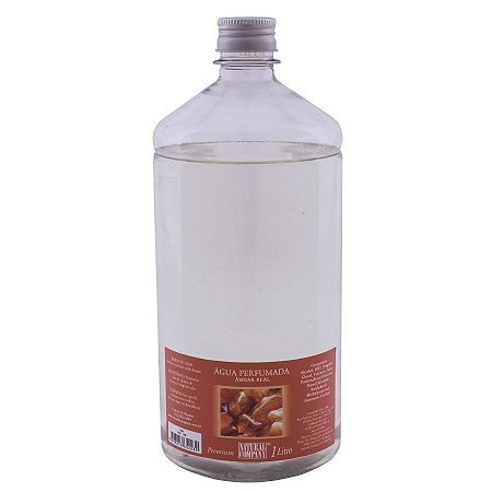 Água Perfumada Âmbar Real/Equilíbrio e Harmonia - 1 litro