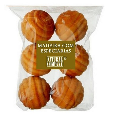 Sachê Perfumado Bolinha Madeira Madeira Esp - Emb/6 Bolinhas