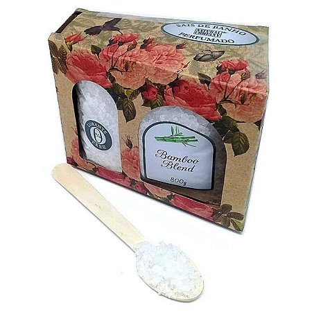 Sais de Banho Perfumado Bamboo Blend - 800 g.