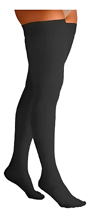 Meia Sigvaris Select Comfort, 20-30 mmHg, 7/8, Preta