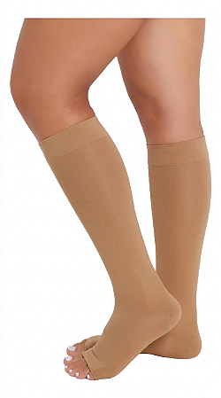 Meia Jobst Ultra Sheer 20-30 mmHg, 3/4, Cor: Mel