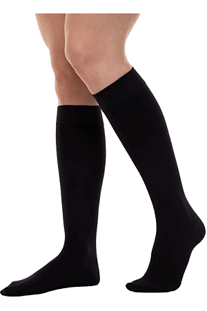 Meia Venosan 4000 Ultraline, 30-40 mmHg, 3/4 Panturrilha - Preto