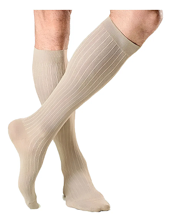 Meia Sigvaris Actitud 20-30 mmHg, 3/4 Panturrilha - Caqui