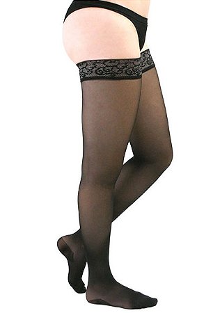 Meia Medi 20-30 mmHg Sheer Soft 7/8 Preto