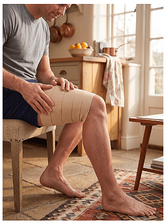 Dispositivo ReadyWrap de Velcro para Coxa Cor: Bege