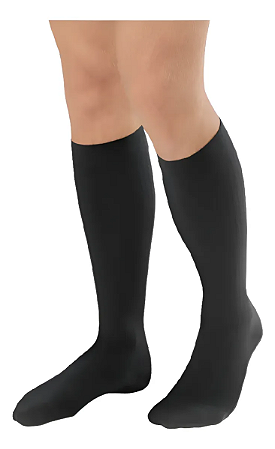 Meia Jobst Masculina 30-40 mmHg, For Men, 3/4 Panturrilha - Preto