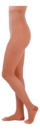 Meia Sigvaris Ever Sheer Nude 20-30 mmHg, Meia Calça Cor: Canela