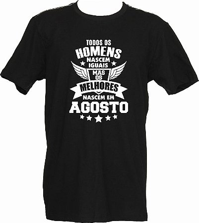 Camisa homem de agosto Clearance