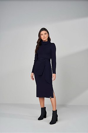 Vestido Malha Denim Titanium Jeans