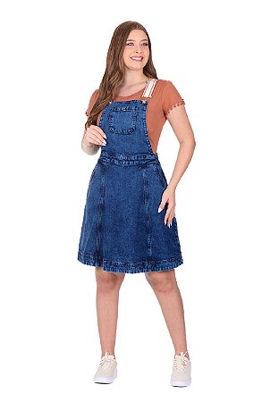Salopete Em Jeans Escuro Maia Hapuk