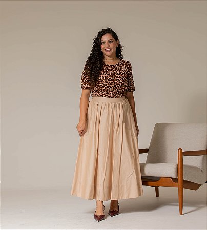 BLUSA EM CREPE DAKAR VALENTINA SIRRAH