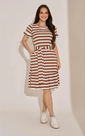 Vestido Curto com Babado na Barra Maitê - Tata Martello
