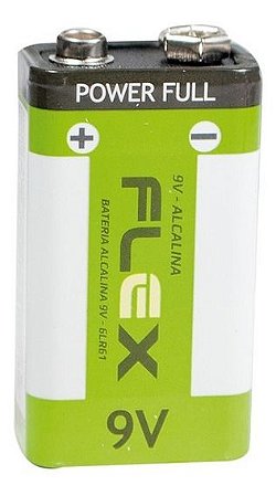 BATERIA 9V ALCALINA FLEX FX-9K1