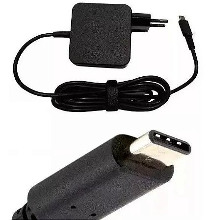 FONTE NOTEBOOK LENOVO TIPO C 20V 2.25A