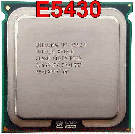 SN - PROCESSADOR 771 INTEL XEON E5430 QUAD 2,66GHZ