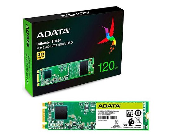 SSD M.2 120GB ADATA ULTIMATE SU650