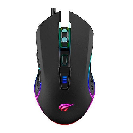 MOUSE GAMER HAVIT MS1018 RGB 3200DPI PRETO