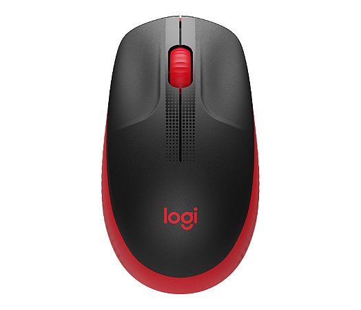 MOUSE WIRELESS M190 VERMELHO LOGITECH