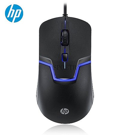 MOUSE GAMER USB M100 1600DPI LED PRETO HP