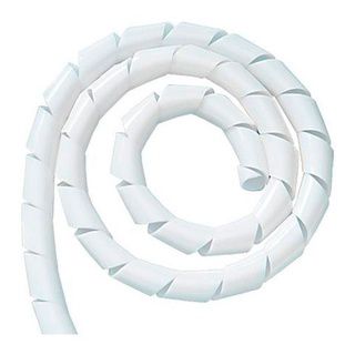 ORGANIZADOR DE CABOS 1,5M 10MM BRANCO - OVERTIME