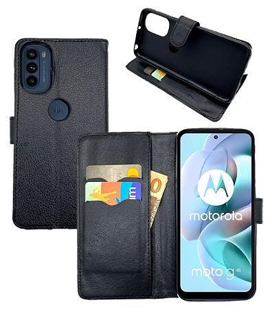 CAPINHA CELULAR CARTEIRA MOTO-G 41