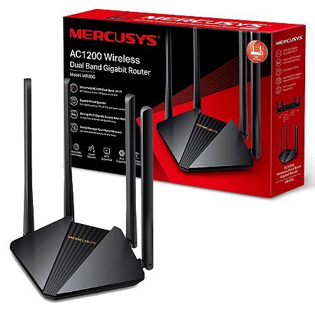 ROTEADOR MERCUSYS AC 1200 867 MBPS MR30G - P1