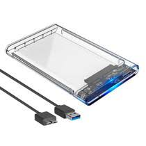 CASE HD 2,5 USB 3.0 TRANSPARENTE - F3