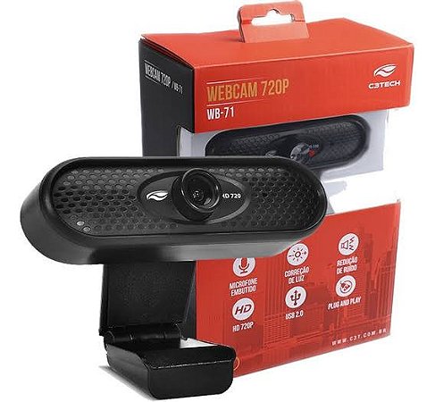 WEBCAM 720P HD USB 2.0 WB-71 - C3TECH