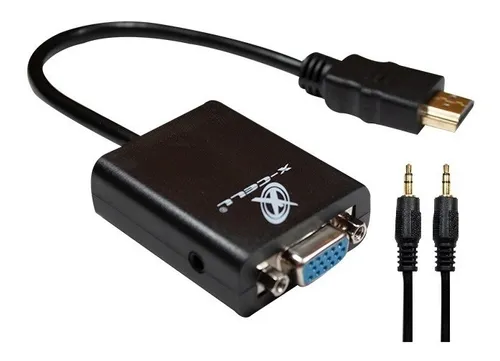 CABO CONVERSOR HDMI X VGA AUDIO XC-ADP-33