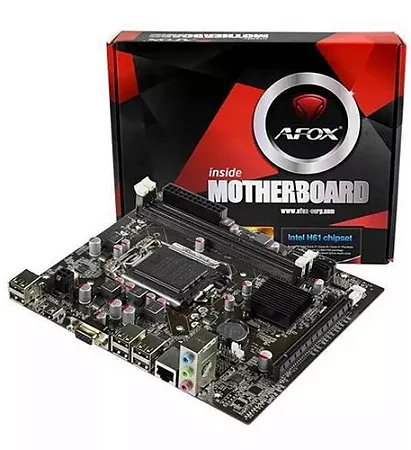 PLACA MAE 1155 AFOX IH61-MA5-V6 DDR3