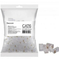 PINO RJ45 CAT6 C/ 100UN - SPEEDLAN
