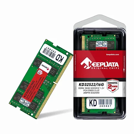 MEMORIA NOTE DDR4 16GB 3200MHZ - KEEPDATA