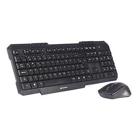 KIT TECLADO E MOUSE WIRELESS K-W10 C3TECH