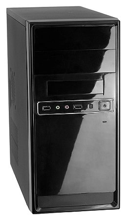 SN - GABINETE ATX 2 BAIAS PRETO