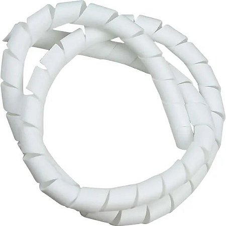 ORGANIZADOR DE CABOS 16MM 1M BRANCO