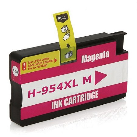 CARTUCHO 954XL MAGENTA COMPATIVEL HP